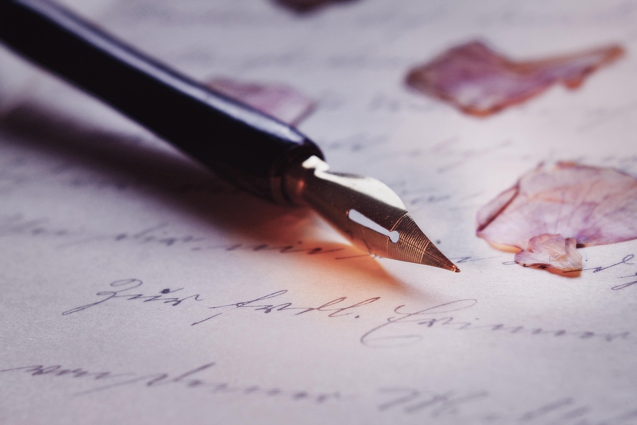 pen, calligraphy, fountain pen, font, macro, historically, vintage, beautiful scripture, ink, old, paper, notepad, message, write, pen, pen, pen, pen, pen, calligraphy-4163403.jpg